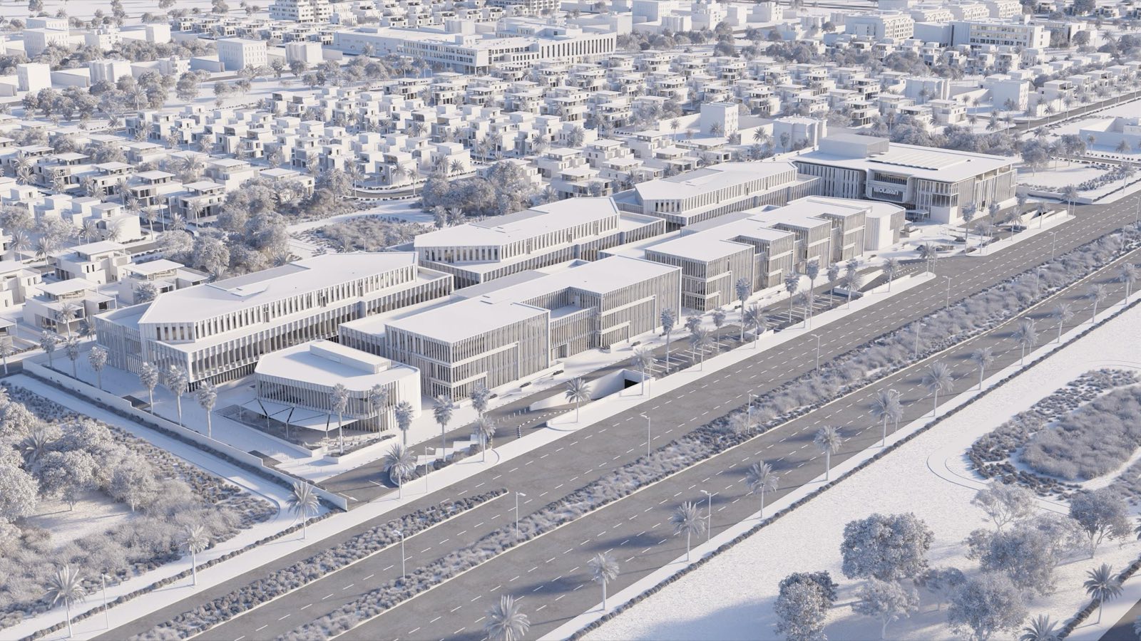 Al Bustan Business Park masterplan