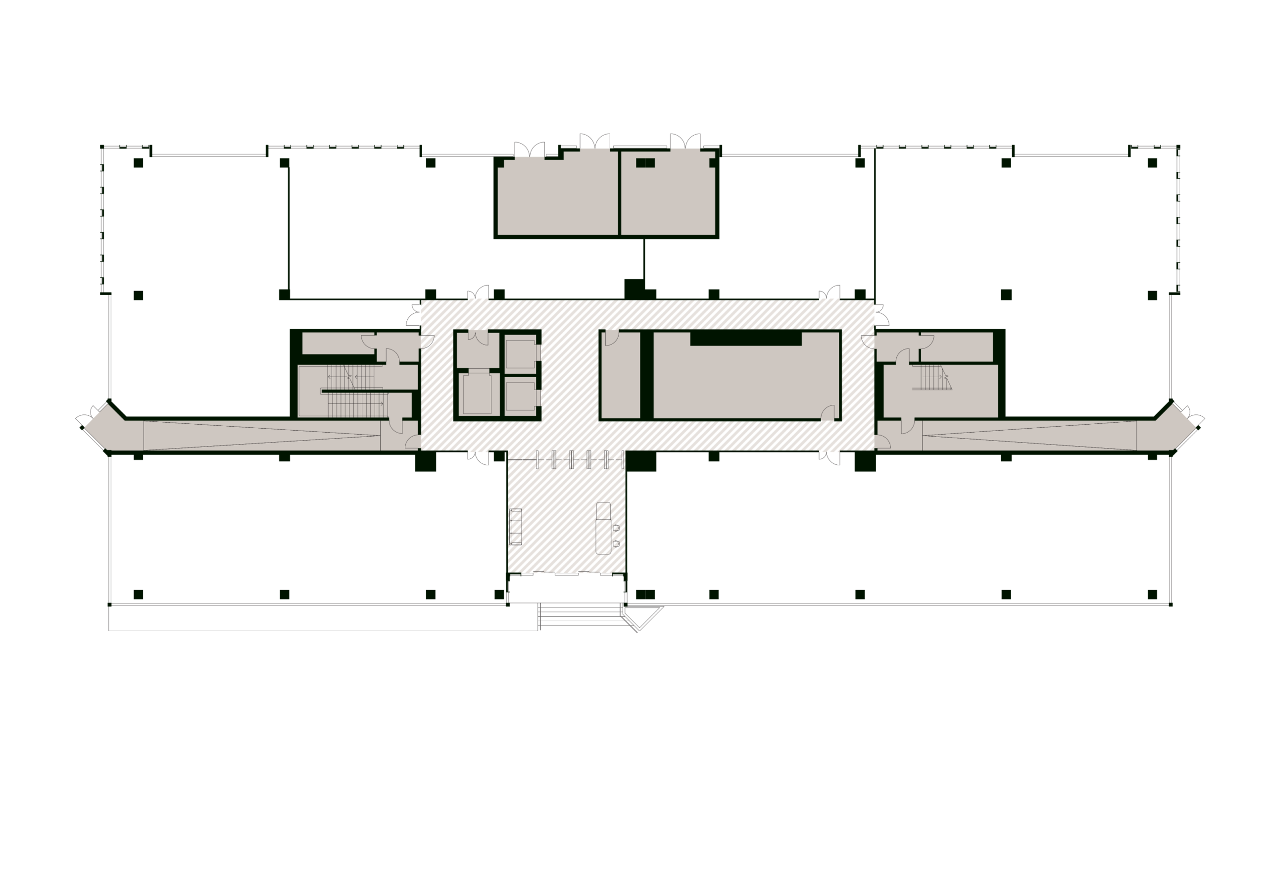 Building A — Ground floor plan