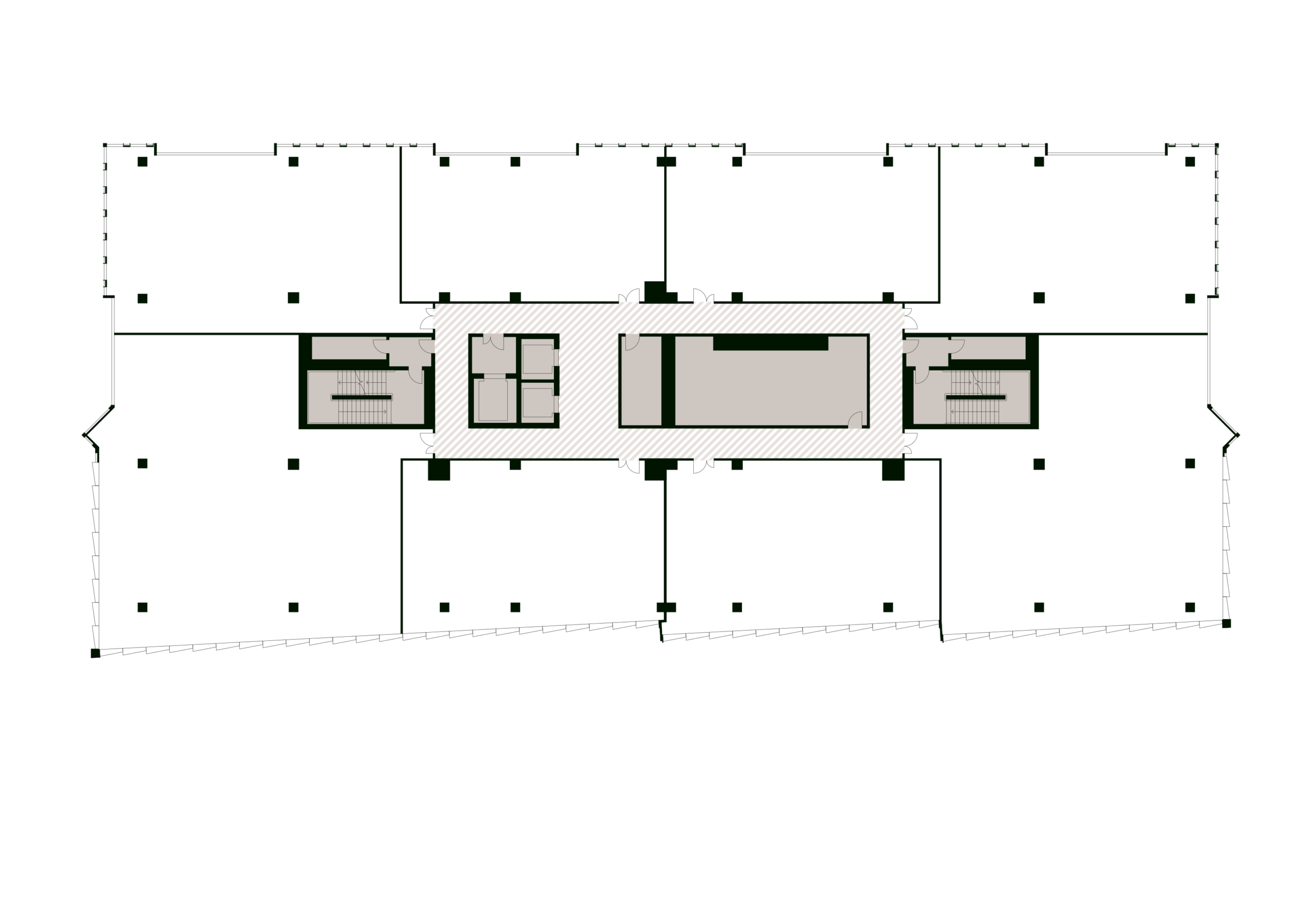 Building A — First floor plan