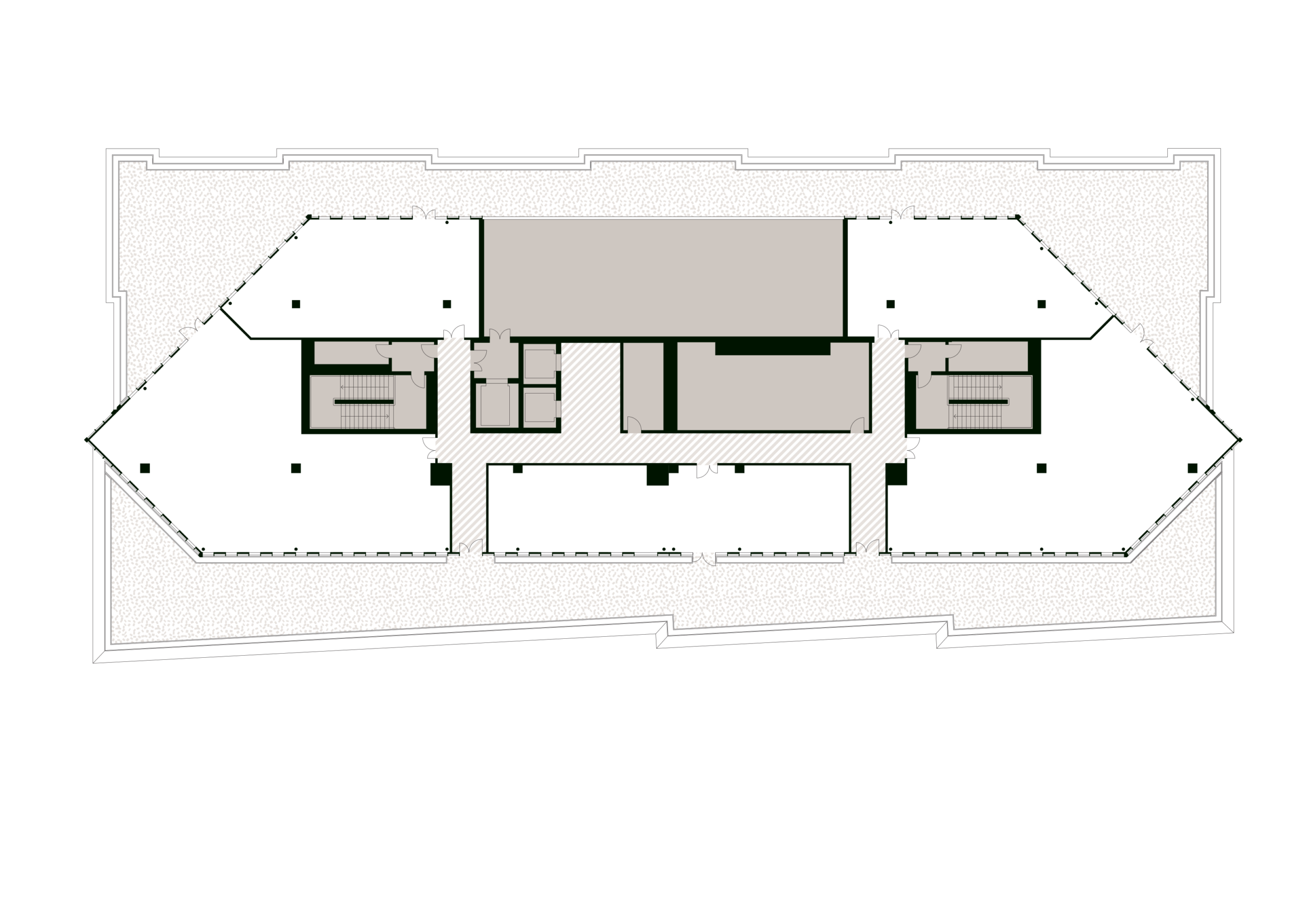 Building A — Second floor plan