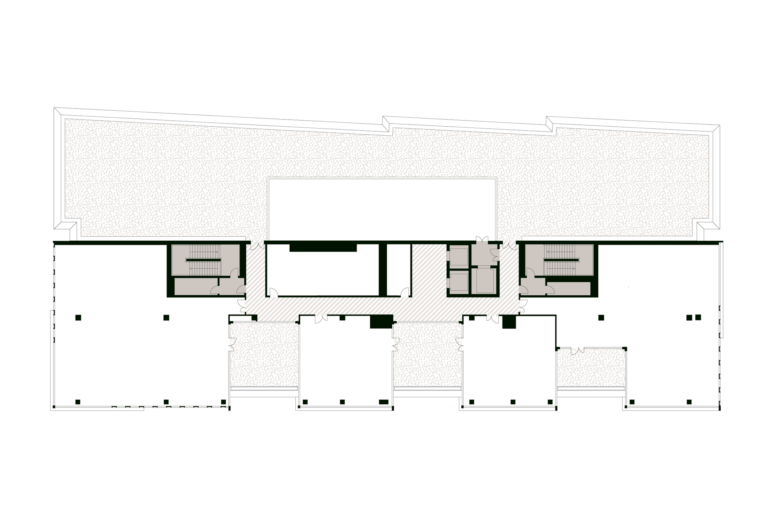 Building B — Second floor plan