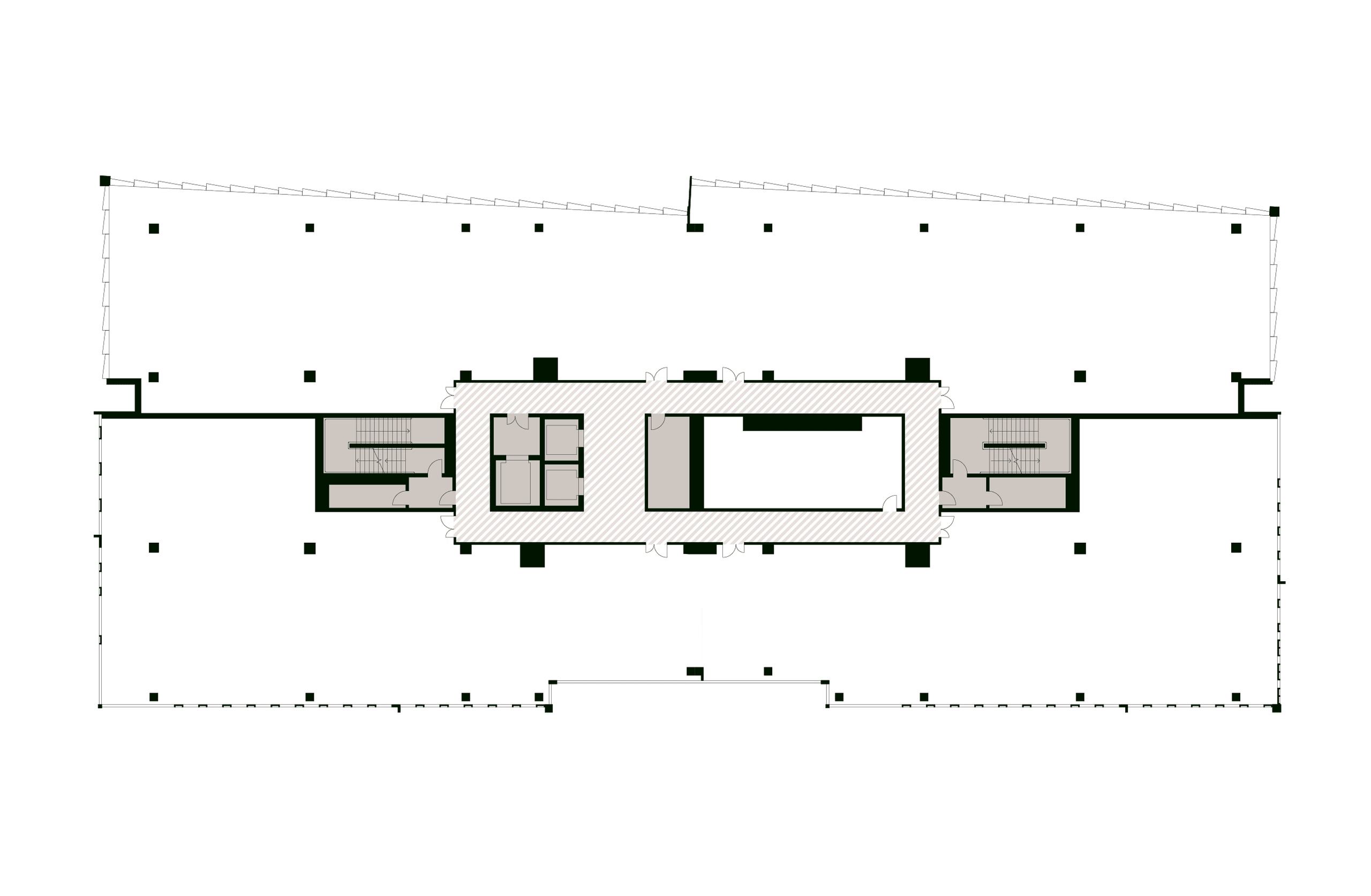 Building D — First floor plan