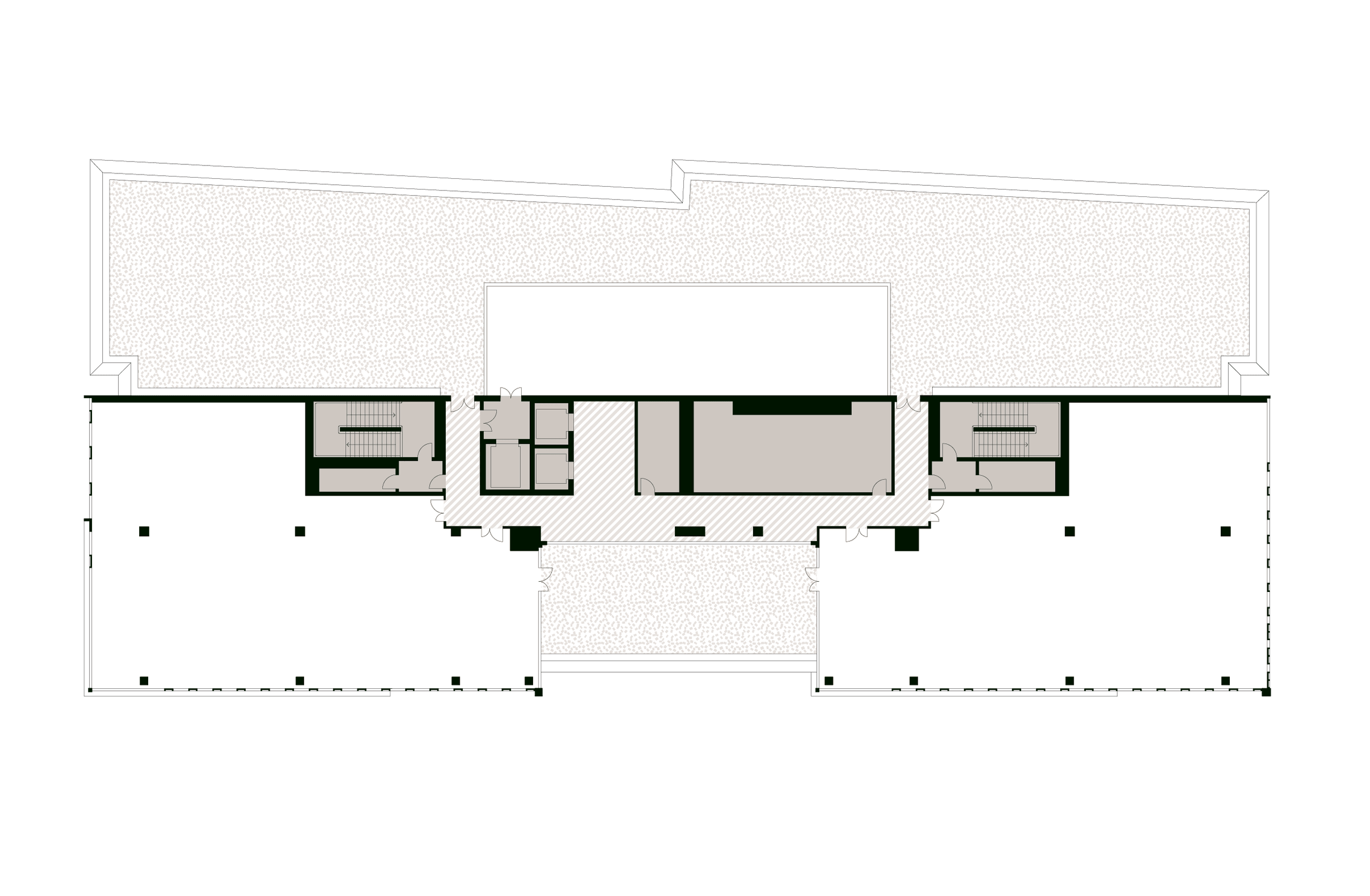 Building D — Second floor plan