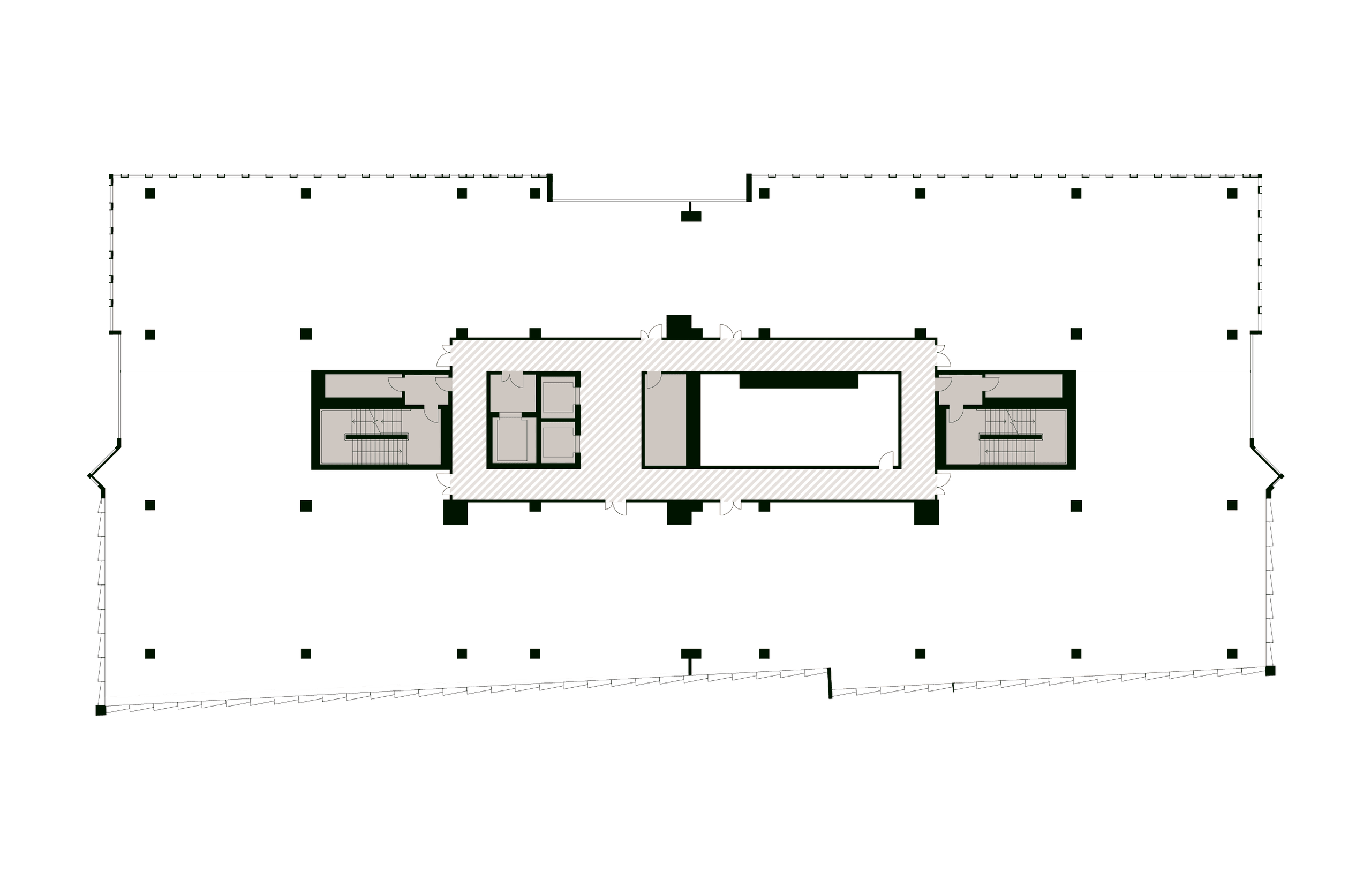 Building E — First floor plan